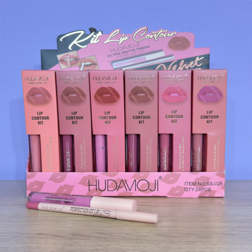 KIT 2 EN 1 , LAPIZ Y LABIAL MATTE LARGA DURACIÓN ...