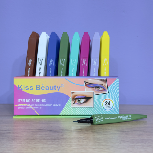 PLUMON DE COLORES ( 8 TONOS ) KISS BEAUTY
