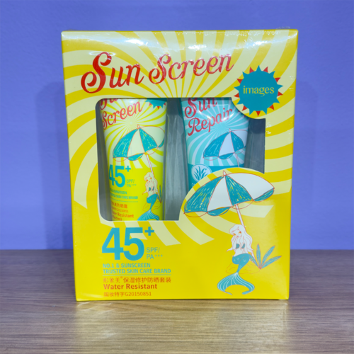 KIT PROTECTOR SOLAR SPF 45 Y CREMA REPARADORA ALOE...