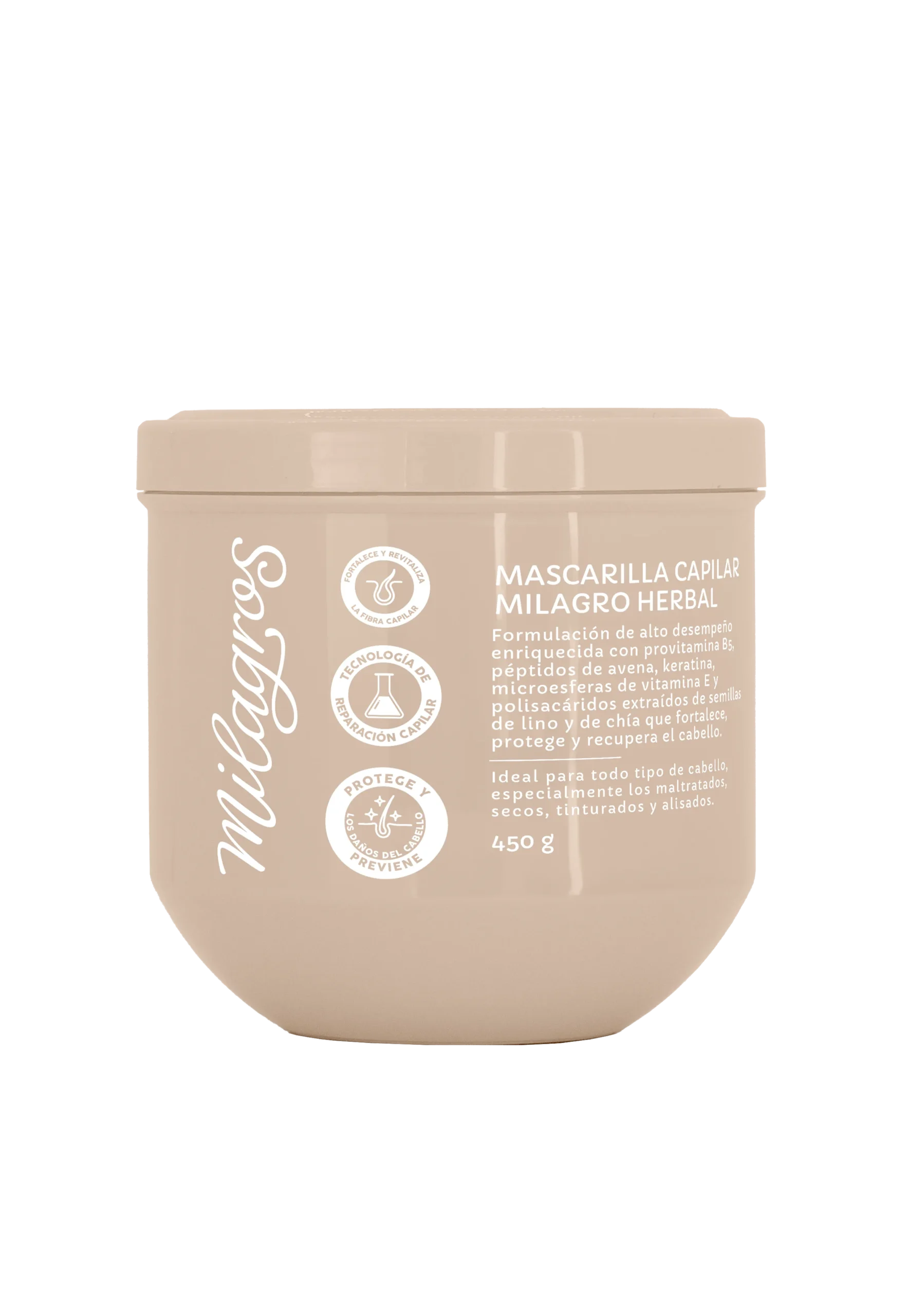 MASCARILLA CAPILAR MILAGRO HERBAL- MILAGROS