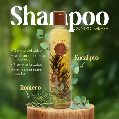 SHAMPOO ROMERO Y EUCALIPTO RITUAL BOTÁNICO - Image 3