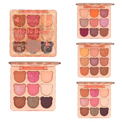 PALETA DE SOMBRAS CORAL RADY 9 TONOS