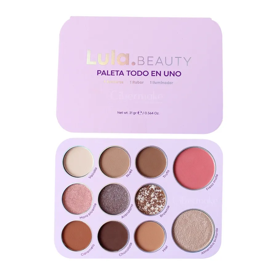 PALETA DE SOMBRAS TODO EN UNO - LULA